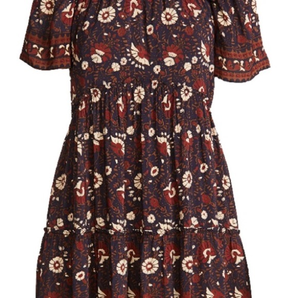 Sea New York Francesca Tiered Floral Print Dress in Size 2 - Picture 10 of 10